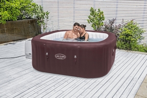 <span class=keywords><strong>Bestway</strong></span> 6001U Lay-Z-<span class=keywords><strong>Spa</strong></span> Maldives, bain à remous gonflable intelligent à jets hydroélectriques, écoénergétique, <span class=keywords><strong>pour</strong></span> 5 à 7 personnes, avec commande par application - Product Image 4