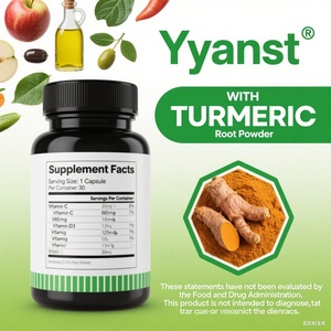 Cápsulas Veganas de Cúrcuma para Control de Peso de Marca Privada, Apoyo Energético, Adelgazamiento Rápido, Cápsulas Veganas de Garcinia Cambogia - Product Image 3