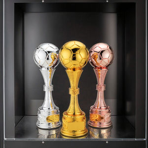 Premios de bola de bota de oro hechos a medida extra grandes, <span class=keywords><strong>trofeos</strong></span> de portero al Mejor Goleador <span class=keywords><strong>para</strong></span> jugadores de fútbol, <span class=keywords><strong>trofeos</strong></span> de reuniones deportivas - Product Image 6