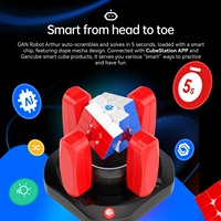 Robot GAN 2ème Génération Mini 3x3x3 en Plastique ABS Magnétique, Machine Intelligente de Restauration et de Mélange de Cubes, Robot Cube IA, Vente en Gros