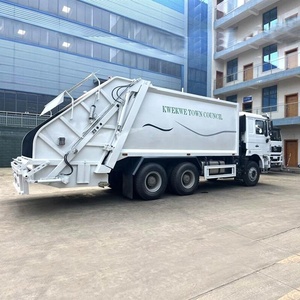 Camión Compactador de Basura SHACMAN 6X4 de Construcción Personalizada para la Eliminación de Residuos Urbanos y Servicios de Limpieza Pública - Product Image 2