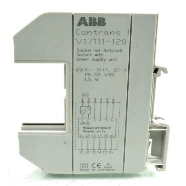 Plc Contrans Isolation Amplifier I | V17111-120 for Warranty Product