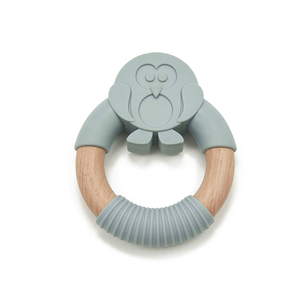 <span class=keywords><strong>Anneau</strong></span> de dentition en Silicone pour bébé, <span class=keywords><strong>jouet</strong></span> à mâcher pour bébé, sans BPA, lapin, vente en gros, 1 pièce - Product Image 4