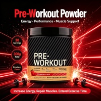 Suplemento Dietético en Polvo Energético Pre-Entrenamiento OEM/ODM para Reparación Muscular y Resistencia, Sabores Frutales, Marca LuvVita, Suministro a Granel