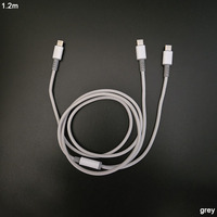 Cables Promocionales Compatibles con Teléfonos Móviles, Bancos de Energía y Portátiles, Dos en Uno, Tipo C, 2 en 1