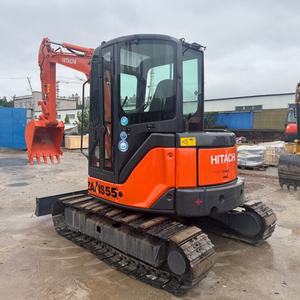 Excavadora Mini Hitachi ZX55U de 5.5 Toneladas de Segunda Mano de Alto Rendimiento de Japón, Excavadora de Orugas Hitachi con Precio Bajo en Venta - Product Image 4