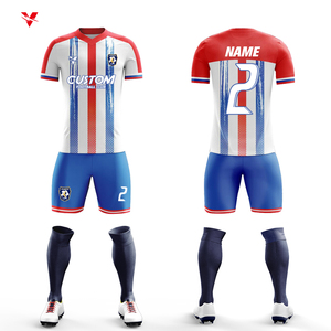 Camiseta de fútbol personalizada <span class=keywords><strong>para</strong></span> hombre, sublimados impresos uniformes de fútbol, ropa deportiva de entrenamiento de equipo, <span class=keywords><strong>Kit</strong></span> de entrenamiento de fútbol VL412 - Product Image 1