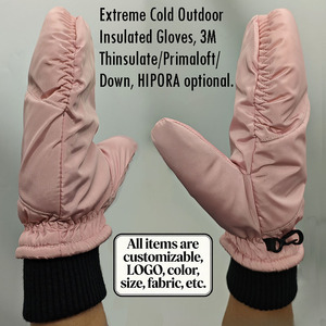 Gants d'hiver isolés pour femmes à la mode |   Gants personnalisés résistants au froid extrême, imperméables, coupe-vent et compatibles avec les écrans tactiles |   Pêche sportive - Product Image 4