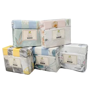 Queen King Deep Pocket 6pcs sheet set for wholesale cheap price and high quality