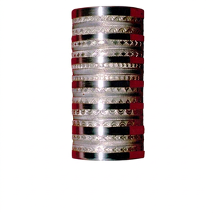 Rouleau professionnel en acier pour la création de bracelets, outil de gaufrage de texture et de laminage de précision pour la fabrication de bijoux | GS657Y-01 - Product Image 1