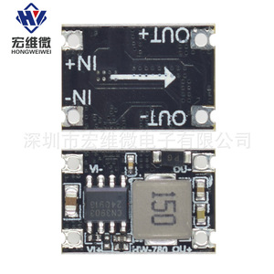 Convertidor CC-CC Micro Mini Hongwei, Módulo Reductor de Voltaje 3A 5V 12V 24V a 3.3V 5V, Salida Fija para Vehículos - Product Image 4