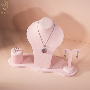 Espositore per <span class=keywords><strong>Gioielleria</strong></span> HLB ODM, Set di Supporti Personalizzabili con Logo - Product Image 1