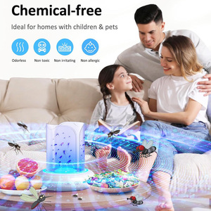 เครื่องดักยุงแบบชาร์จไฟได้ 360 องศา พร้อมแสงสีม่วง กำจัดแมลงในบ้าน เป็นมิตรกับสิ่งแวดล้อม พร้อมแผ่นกาวดักแมลง - Product Image 2