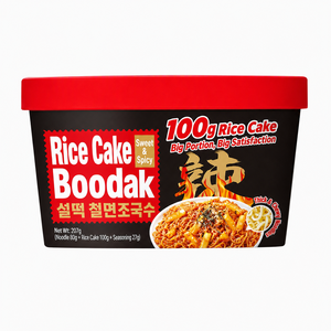<strong>Tteokbokki</strong> <strong>Buldak</strong> Noodles Spicy Chicken Ramen With Rice Cake Chewy Seaweed Bulk Manufacturer Wholesale OEM Export - Product Image 1