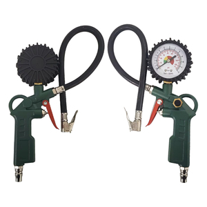 Inflador de Neumáticos Automático de Mano con Manómetro, 220 psi, con Logotipo Personalizado, Conector de Aluminio de 1/4 NPT - Product Image 5