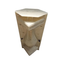 Clôture en plastique en béton préfabriqué main courante balustrade rampe d'escalier colonnes romaines balcon balustre moule à vendre