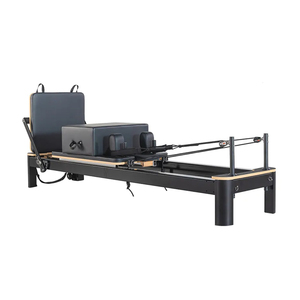 Máquina <span class=keywords><strong>Reformer</strong></span> de Pilates de Metal en Aleación de Aluminio para Ejercicios de Core y Fitness en el Gimnasio o el Hogar Hecha en China - Product Image 1