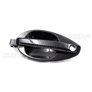 Autoleader 1Pair Car Rear Front Left Right Outside <b>Door</b> Handle <b>Trims</b> Black for Hyundai Tiburon 2003-2008 82650-2C000 82660-2C000 - Product Image 5