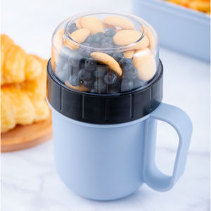Tasse de soupe scellante 520 + 230ml, pour le petit déjeuner, tasse multifonctionnel pour l'extérieur et l'intérieur, tasse bento - Product Image 1