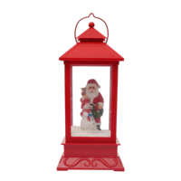 Lampu Natal LED Plastik Modern Bentuk Tidak Beraturan, Tahan Lama, Modis, Dapat Digunakan Kembali, Dilengkapi Musik Salju, 194x38x38CM, Produksi Pabrik