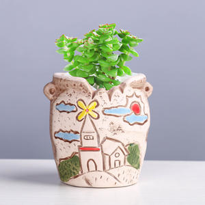 Jardinières en céramique - Contenants pour plantes de style moderne pour la décoration des centres commerciaux - Product Image 3