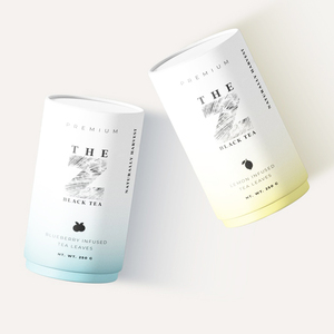 China Supplier Recycle Luxury Printing Custom Shape Coffee Tea Packaging Box Cylinder Round Paper Boxes