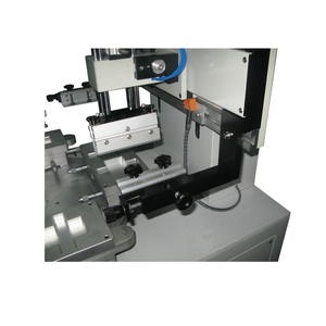 New 4-Station Rotating Work Table Screen <b>Printer</b> Semi-Automatic Label Tube & Card <b>Printer</b> - Product Image 4