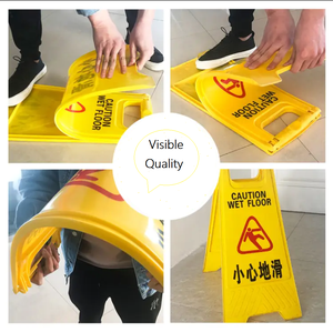 Panneau de signalisation routière flexible jaune portable à énergie solaire pour le trafic routier - Product Image 3