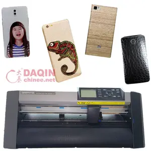 DAQIN machine voor maken custom mobiele telefoon skin/sticker/full screen en cover protectors in mobiele accessoires winkel