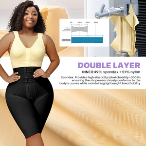 Gaine amincissante pour femme, Corset Faja, Rehausseur de fesses, Moldeadoras <span class=keywords><strong>Para</strong></span> Mujer Stage 2, Shapewear Colombienne - Product Image 5