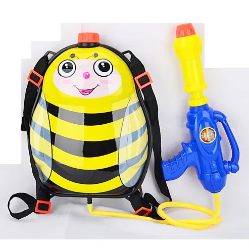 Brinquedos de arma de água para crianças, animais fofos forma de mochila, praia, abelha, super água, brinquedo de arma de esquadrão