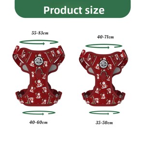 Harnais pour animaux de compagnie en maille respirante imitation nylon, vente directe du fabricant, adapté aux chats et aux chiens - Product Image 4