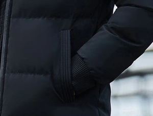 Chaquetas Bomber para Hombre, Chaqueta Acolchada, Chaqueta de Invierno para Hombre, Precio Económico, Chaqueta de Invierno Personalizada de Tela Tejida para Exteriores J0127 - Product Image 4