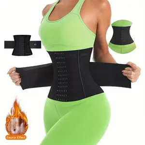 Slimming High Support Cincher With Metal Boning Adjustable Hourglass Waist Trainer Shapewear