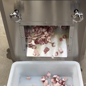 Nouvelle machine à découper et à déchiqueter la viande industrielle avec un ensemble de couteaux détachable, en acier inoxydable 304, haute capacité pour l'usine de viande séchée - Product Image 2