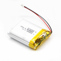 Baterai Lithium Polymer 103040 3.7V 1200mAh LP103040 Baterai Lipo Isi Ulang untuk Mini Juicer
