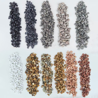 Gravier gris en pierre naturelle écologique industriel, pierre concassée lavée pour le mélange de béton, utilisation en extérieur, jardin, parc, prix d'usine