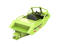 Mini jet ski en aluminium KA01, bateau monoplace, DIY, bande lumineuse LED, 15 kW, 45 km/h