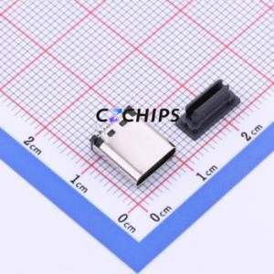 TYPE-C 16PLT-H10.0 USB Connector SMD Connector ( Connector Type: Type-C )( Protocol Standard: USB 3.1 )( Gender: Female ) - Product Image 1