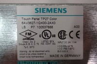 Interfaz de Operador en Color Simatic Tp27 6av36271qk002ax0 para PLC