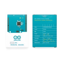 Carte de développement officielle Arduino UNO R4 Minima, processeur ARM Cortex-M4 32 bits, 48 MHz, 256 Ko de mémoire Flash, USB-C 5V pour projets IoT DIY
