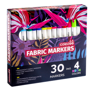 Offre Spéciale Lot de 30 marqueurs permanents <span class=keywords><strong>pour</strong></span> tissus - Product Image 1