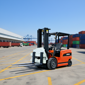 Montacargas Eléctrico de 3 Toneladas y 3 Metros con Llantas Sólidas: Elevación de Carga Pesada para Transporte de Mercancías <span class=keywords><strong>en</strong></span> Centros Logísticos - Product Image 1