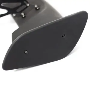 Alerón Trasero Universal de 57 Pulgadas (145 cm) para Autos Deportivos de Carreras, Alerón de Aluminio Negro GT de Doble Fila para VW y BMW - Product Image 6