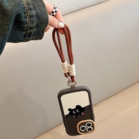 Coques Compatibles Mignonnes et Dessin Animé pour iPhone 15 Plus et iPhone 16 Pro Max, Étuis Soufflés en TPU avec Placage Électrolytique, Accessoires de Téléphone Mobile