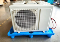 Climatiseur Solaire 100% Solaire DC 48V Hors Réseau avec Panneau Solaire et Batterie pour Refroidissement/Chauffage Domestique