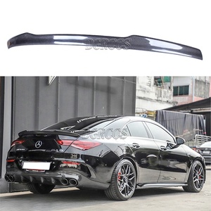 For W118 C118 FD Style Carbon Fiber Rear Spoiler Trunk Wing 2019-2023 Carbon Fiber - Product Image 1