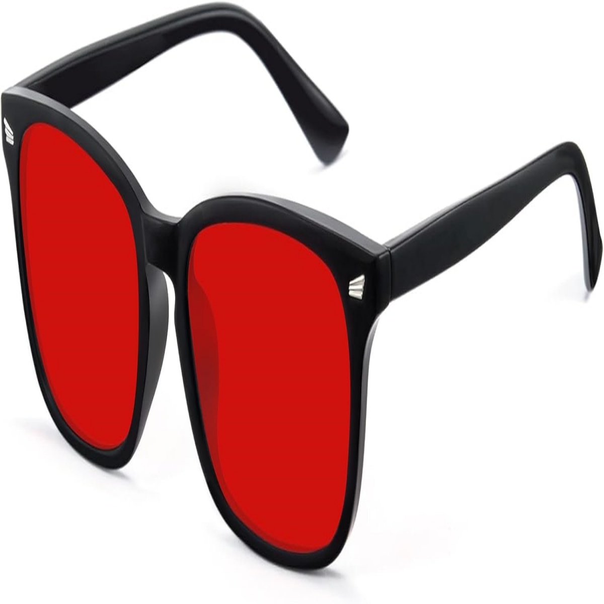 Sleep-Wine Red Lens Black Frame