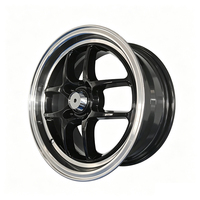 Rines Deportivos Ligeros de Aleación Estilo JDM Personalizados de 15-16 Pulgadas 4x100 5.5J 8.0J ET43 para Vehículos de Pasajeros