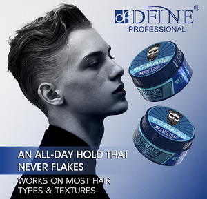 Pommade coiffante <span class=keywords><strong>professionnelle</strong></span> Dfine à marque privée, forte tenue, <span class=keywords><strong>cire</strong></span> pour cheveux, contrôle des bords pour le coiffage - Product Image 4